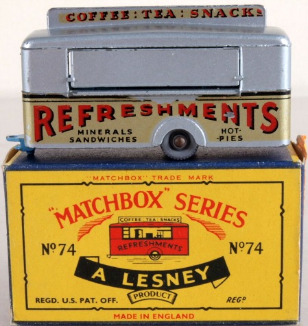 Matchbox Regular Wheel 74 Mobile Refreshment Canteen SPW 1959 